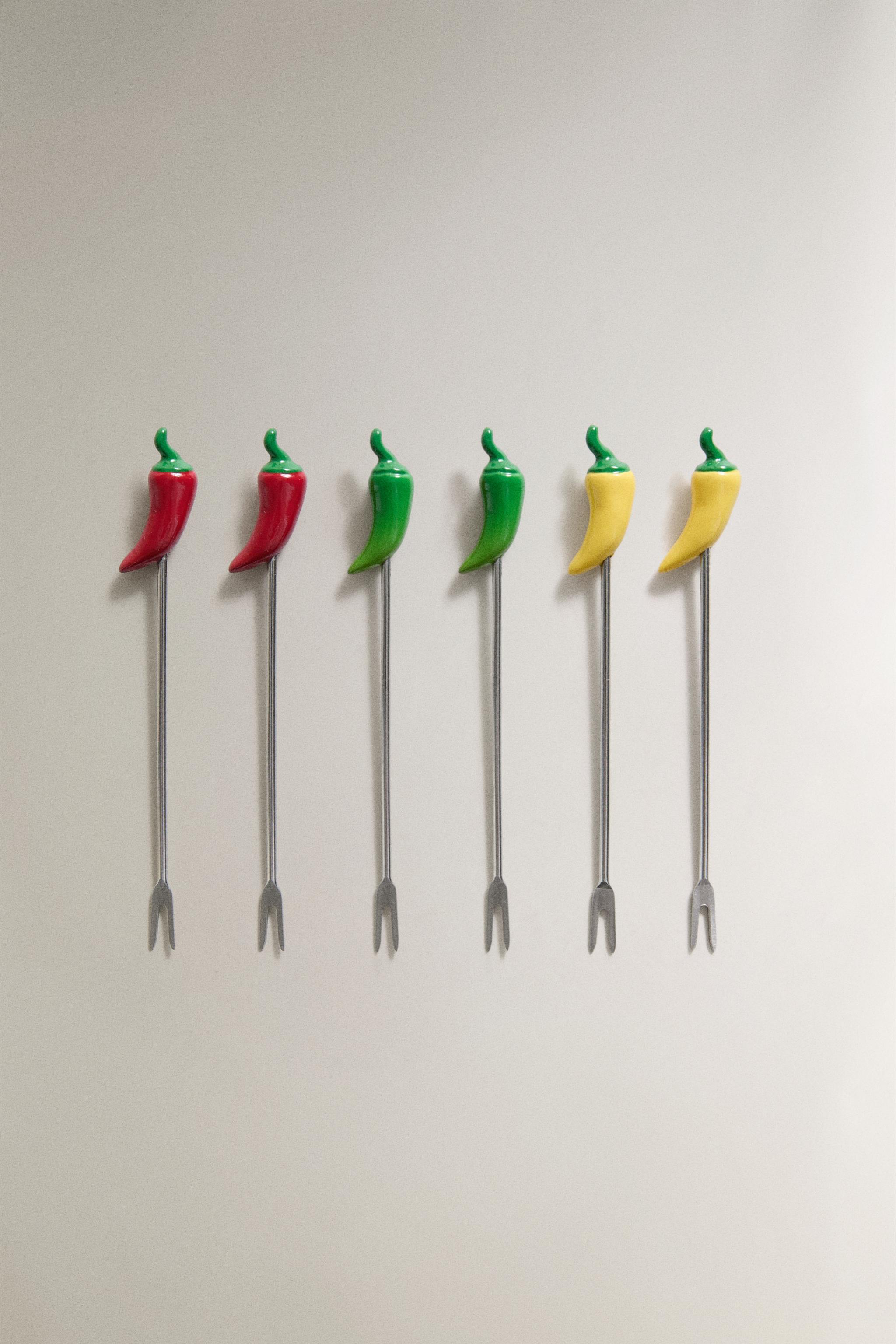 CHILI PEPPER APERITIF PICKS PACK